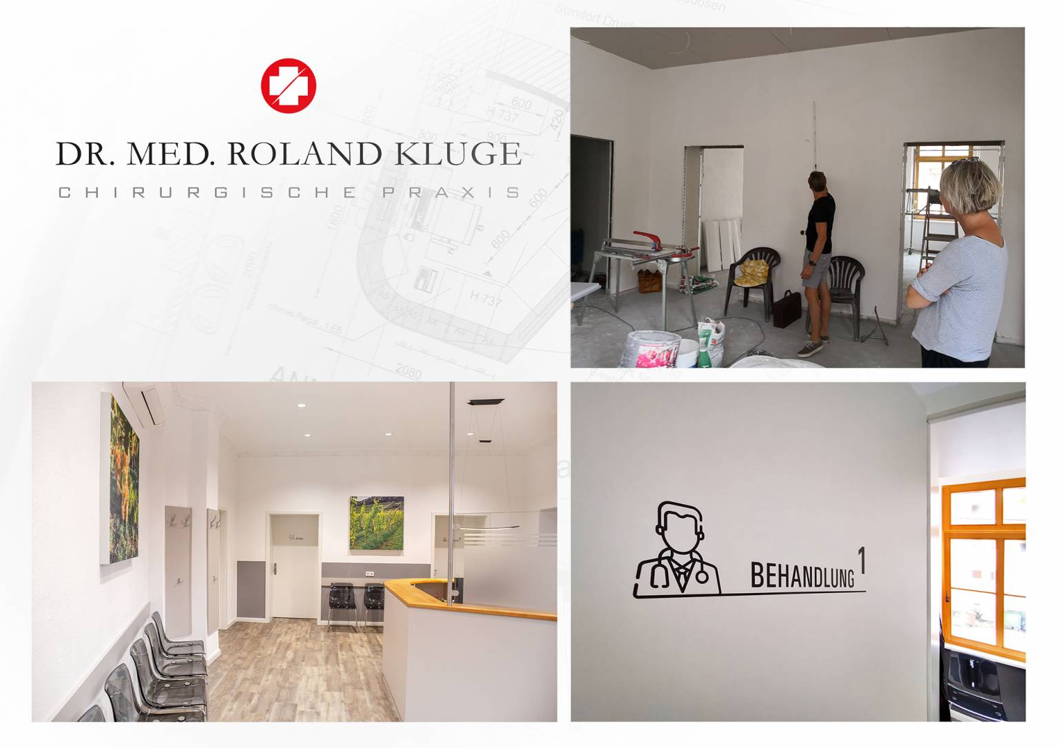 PRAXIS DR. KLUGE | Leitsysteme Dresden